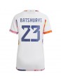 Belgien Michy Batshuayi #23 Auswärtstrikot für Frauen WM 2022 Kurzarm